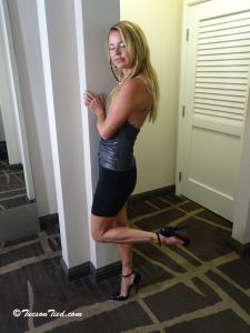 www.tucson-tied.com - Kody Evans Tied & Tape Gagged in her SEXY Little Black Dress! Part 2 thumbnail